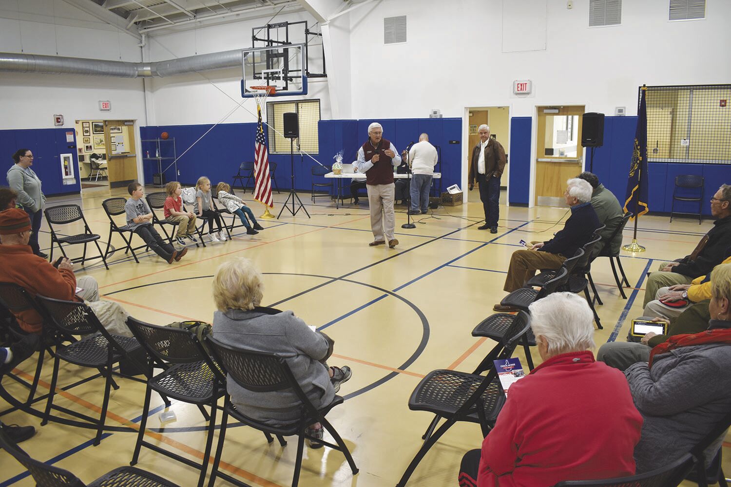 50 turn out for Morse, Bradley event